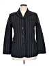 Harve Benard 100% Wool Stripes Black Wool Blazer Size 14 - photo 1