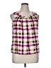 Talbots 100% Cotton Pink Sleeveless Blouse Size 16 Petite - photo 1