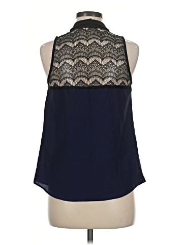Aqua Sleeveless Blouse (view 2)