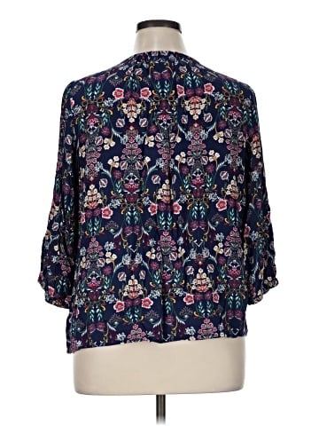 St. John's Bay 3/4 Sleeve Blouse (view 2)