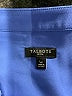 Talbots 100% Polyester Blue 3/4 Sleeve Blouse Size Lg Petite - photo 7