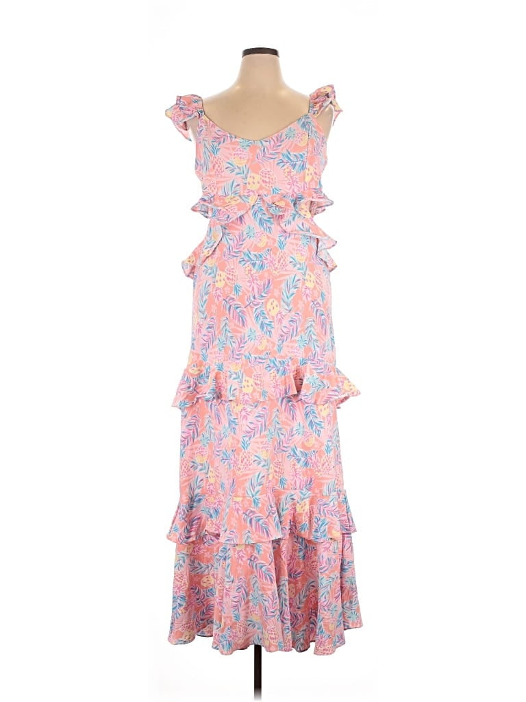 Pre-owned Simply Southern Cocktail Dress In Pink