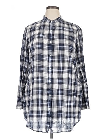 J. McLaughlin Long Sleeve Button-Down Shirt (view 1)