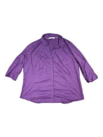 Riders by Lee 3/4 Sleeve Button-Down Shirt (view 2)