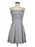 Ruby Rox Gray Cocktail Dress Size 9 - photo 1