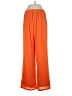 Monroe and Main 100% Polyester Color Block Orange Casual Pants Size S - photo 2