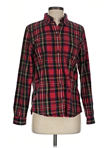 L.L.Bean Long Sleeve Button-Down Shirt (view 1)