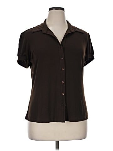 Van Heusen Short Sleeve Blouse (view 1)