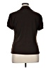 Van Heusen Brown Short Sleeve Blouse Size XL - photo 2