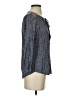 DR2 100% Rayon Gray 3/4 Sleeve Blouse Size S - photo 4