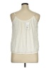 Allison Joy 100% Polyester Ivory Tank Top Size XL - photo 2