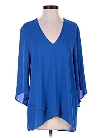 Karen Kane 3/4 Sleeve Blouse (view 1)