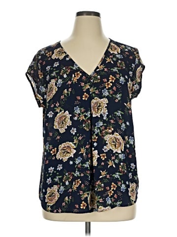 Halogen Short Sleeve Blouse (view 1)