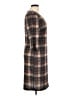 Connected Apparel Plaid Brown Casual Dress Size 14 - photo 4