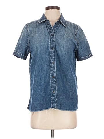 Current/Elliott Short Sleeve Button-Down Shirt (view 1)