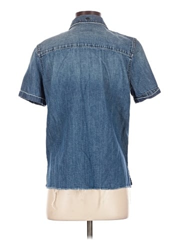 Current/Elliott Short Sleeve Button-Down Shirt (view 2)