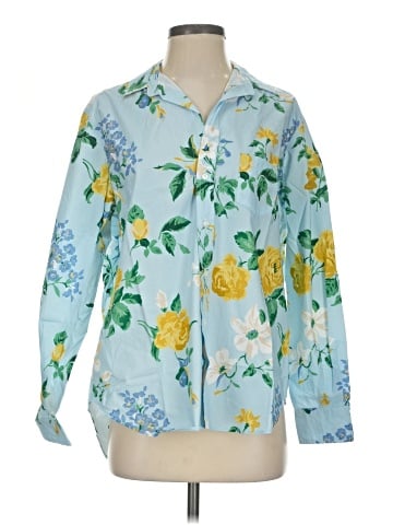 Frank & Eileen Long Sleeve Blouse (view 1)