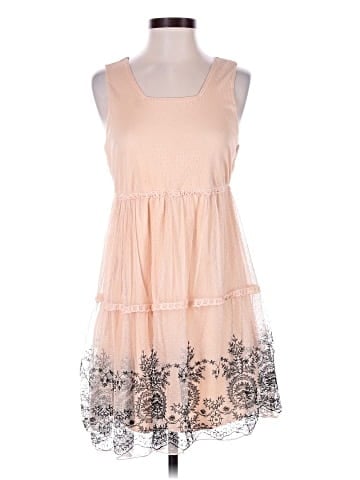 Ultra Pink Casual Dress (view 1)
