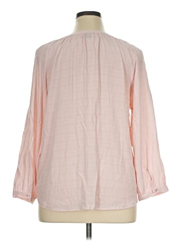 Ann Taylor Factory Long Sleeve Blouse (view 2)