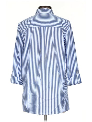 Rafaella 3/4 Sleeve Button-Down Shirt (view 2)