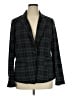 Torrid Plaid Black Blazer Size 1X Plus (1) - photo 1