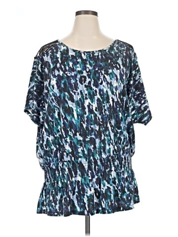 Fashion Bug Short Sleeve Blouse (view 1)