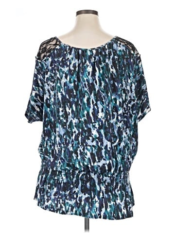 Fashion Bug Short Sleeve Blouse (view 2)