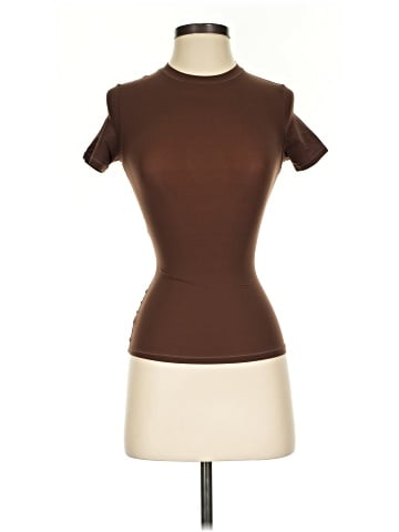 SKIMS Short Sleeve Turtleneck (view 1)
