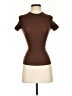 SKIMS Brown Short Sleeve Turtleneck Size XS - photo 1