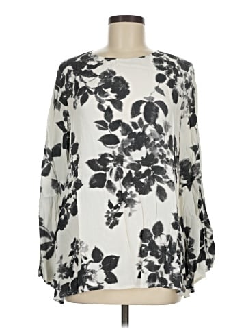Karen Kane Long Sleeve Blouse (view 1)
