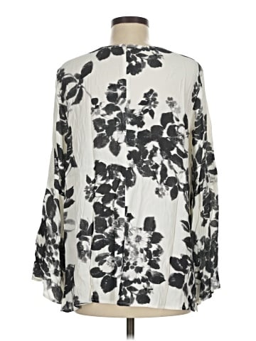 Karen Kane Long Sleeve Blouse (view 2)