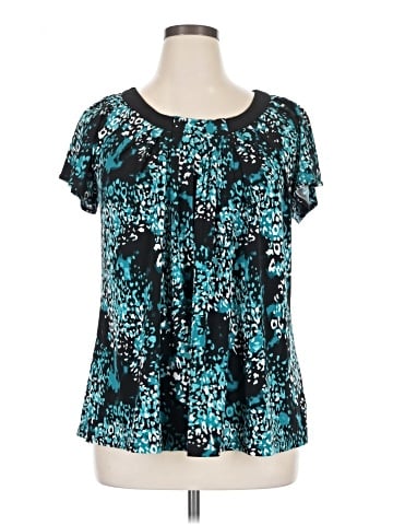 Fashion Bug Short Sleeve Blouse (view 1)
