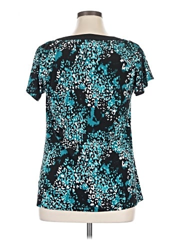 Fashion Bug Short Sleeve Blouse (view 2)