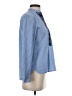 Chaps Blue Long Sleeve Blouse Size S (petite) - photo 4