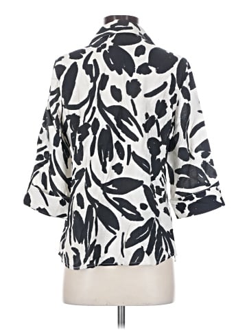Sara Michelle 3/4 Sleeve Button-Down Shirt (view 2)
