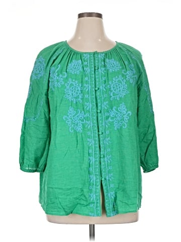 J.Jill 3/4 Sleeve T-Shirt (view 1)