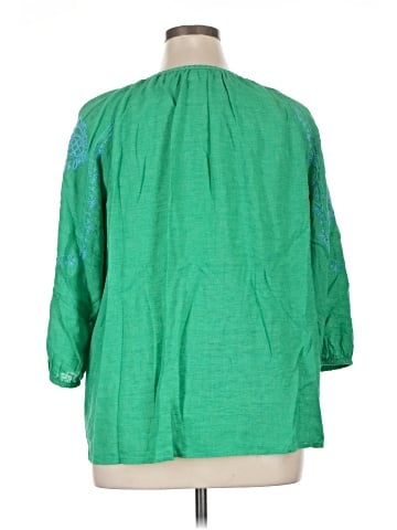 J.Jill 3/4 Sleeve T-Shirt (view 2)