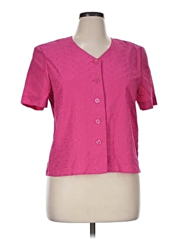 Sag Harbor Short Sleeve Blouse (view 1)