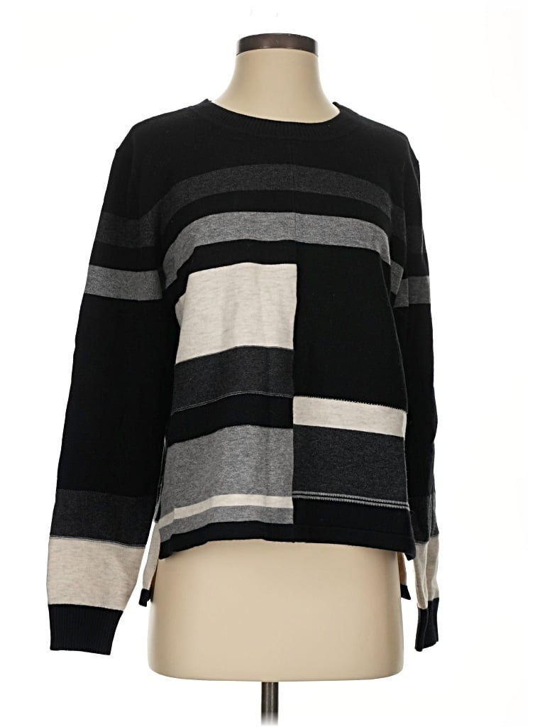 Pre-owned Cabi Pullover Sweater In Black