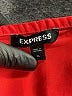 Express 100% Polyester Red 3/4 Sleeve Blouse Size XL - photo 4
