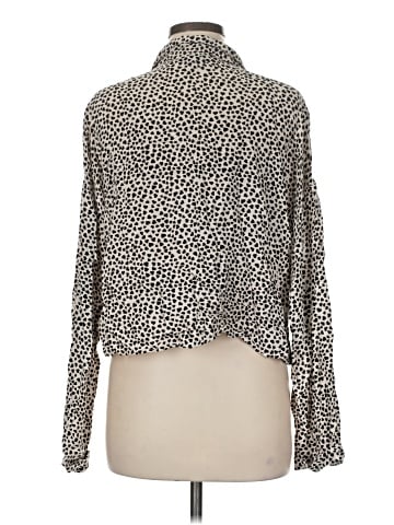 Topshop Long Sleeve Blouse (view 2)