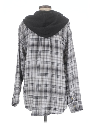 American Eagle Outfitters Long Sleeve Button-Down Shirt (view 2)
