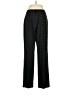 Larry Levine 100% Polyester Plaid Black Dress Pants Size 8 - photo 2