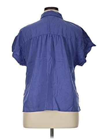 Caslon Short Sleeve Blouse (view 2)