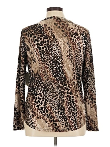 Dana Buchman Long Sleeve Blouse (view 2)