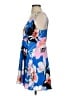 Express 100% Polyester Tropical Blue Cocktail Dress Size S - photo 5