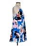Express 100% Polyester Tropical Blue Cocktail Dress Size S - photo 4