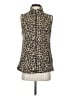 Calvin Klein 100% Polyester Animal Print Gold Vest Size S - photo 1
