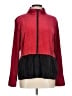 Kim Rogers Color Block Red Fleece Size L - photo 1
