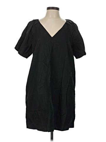 Madewell V-Neck Mini Shirtdress (view 1)